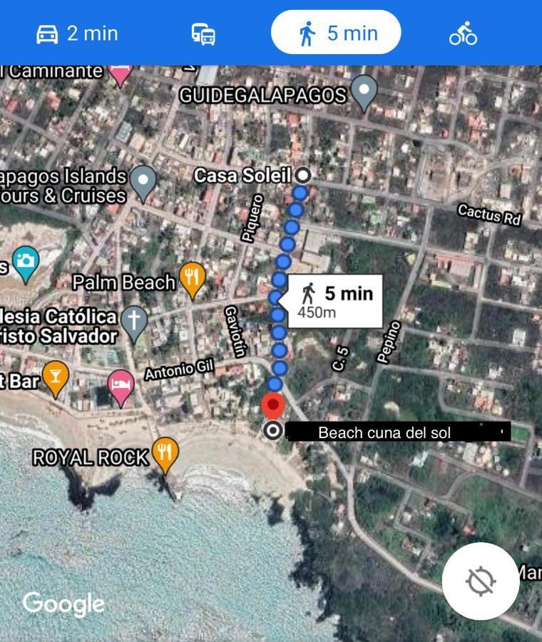 Apartahotel Casa Soleil Puerto Villamil Bagian luar foto
